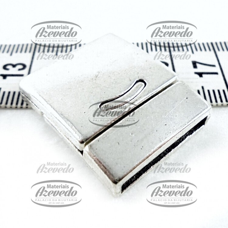 fecho magnético prata 20mm x 2mm